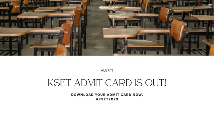 KSET Admit Card Release