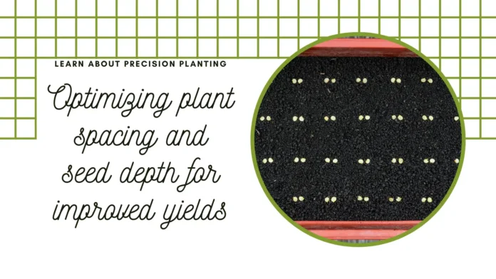 Precision Planting: Optimizing Plant Spacing and Seed Depth for Improved Yields